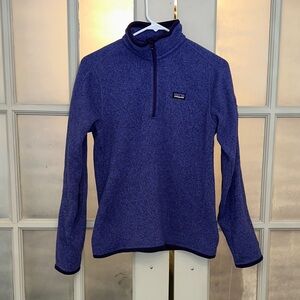 Patagonia Better Sweater Quarter-Zip purple